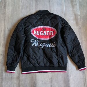 Customized Mens Bugatti Puffer Jacket Black Steve Size L